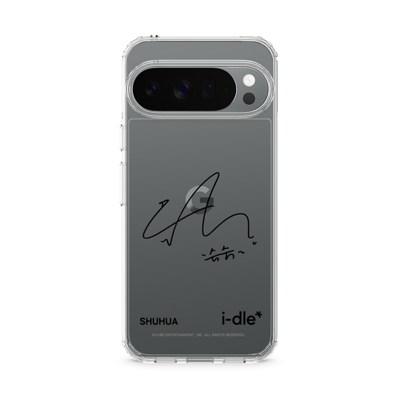 スリムプロテクションケース［ 2025 i-dle first japan tour - 手書きサイン - SHUHUA ］