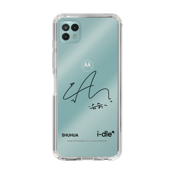 スリムプロテクションケース［ 2025 i-dle first japan tour - 手書きサイン - SHUHUA ］