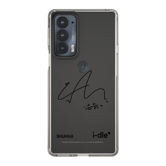 スリムプロテクションケース［ 2025 i-dle first japan tour - 手書きサイン - SHUHUA ］