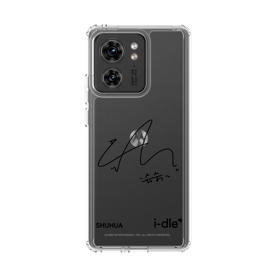 スリムプロテクションケース［ 2025 i-dle first japan tour - 手書きサイン - SHUHUA ］
