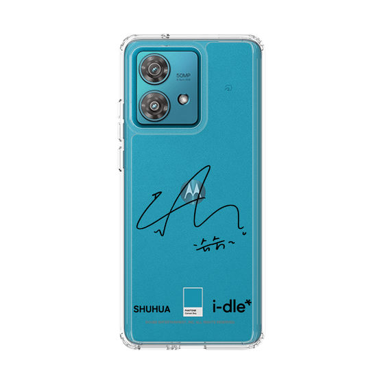 スリムプロテクションケース［ 2025 i-dle first japan tour - 手書きサイン - SHUHUA ］