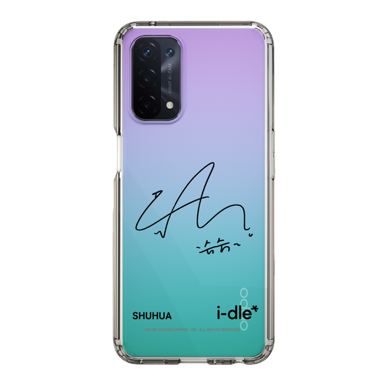 スリムプロテクションケース［ 2025 i-dle first japan tour - 手書きサイン - SHUHUA ］