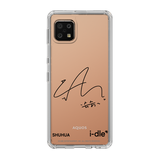 スリムプロテクションケース［ 2025 i-dle first japan tour - 手書きサイン - SHUHUA ］