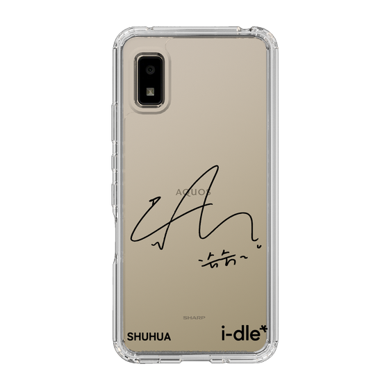 スリムプロテクションケース［ 2025 i-dle first japan tour - 手書きサイン - SHUHUA ］