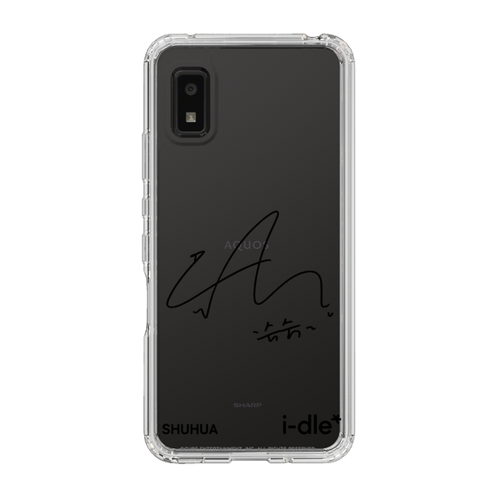 スリムプロテクションケース［ 2025 i-dle first japan tour - 手書きサイン - SHUHUA ］