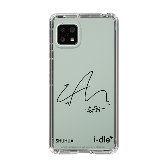 スリムプロテクションケース［ 2025 i-dle first japan tour - 手書きサイン - SHUHUA ］