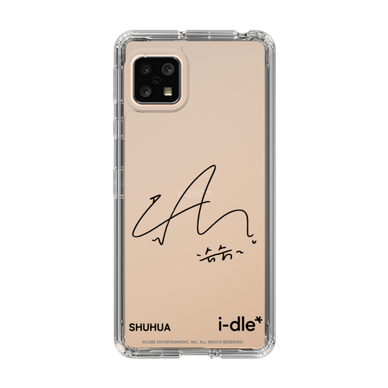 スリムプロテクションケース［ 2025 i-dle first japan tour - 手書きサイン - SHUHUA ］