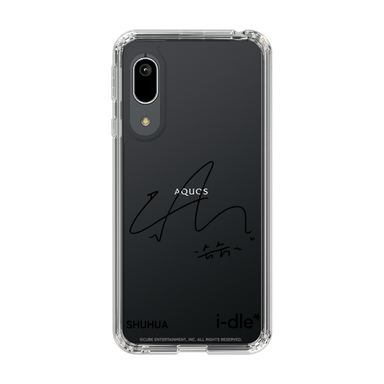 スリムプロテクションケース［ 2025 i-dle first japan tour - 手書きサイン - SHUHUA ］