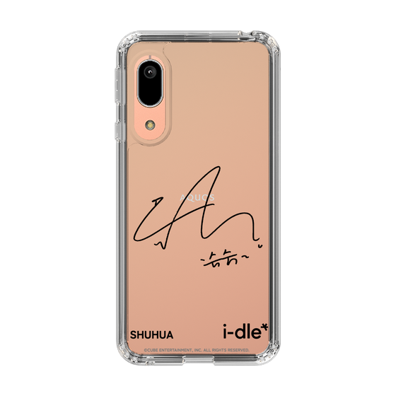 スリムプロテクションケース［ 2025 i-dle first japan tour - 手書きサイン - SHUHUA ］