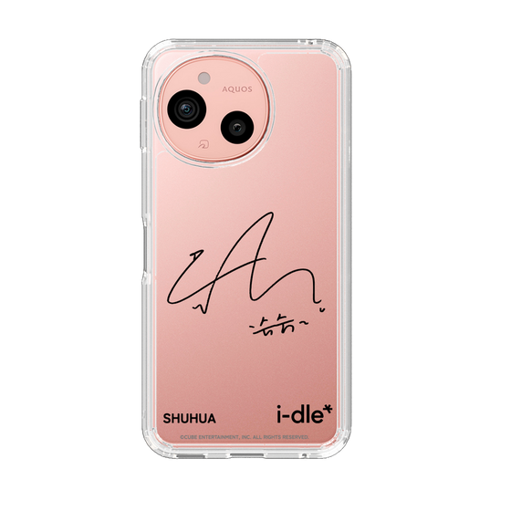 スリムプロテクションケース［ 2025 i-dle first japan tour - 手書きサイン - SHUHUA ］