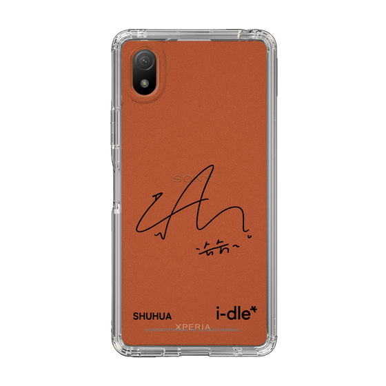 スリムプロテクションケース［ 2025 i-dle first japan tour - 手書きサイン - SHUHUA ］