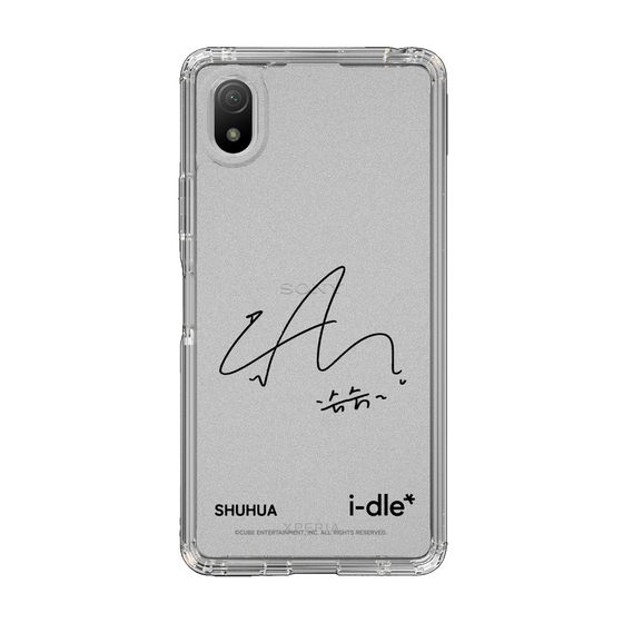 スリムプロテクションケース［ 2025 i-dle first japan tour - 手書きサイン - SHUHUA ］