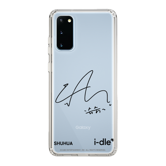 スリムプロテクションケース［ 2025 i-dle first japan tour - 手書きサイン - SHUHUA ］