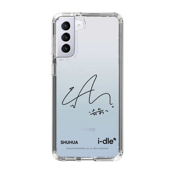 スリムプロテクションケース［ 2025 i-dle first japan tour - 手書きサイン - SHUHUA ］