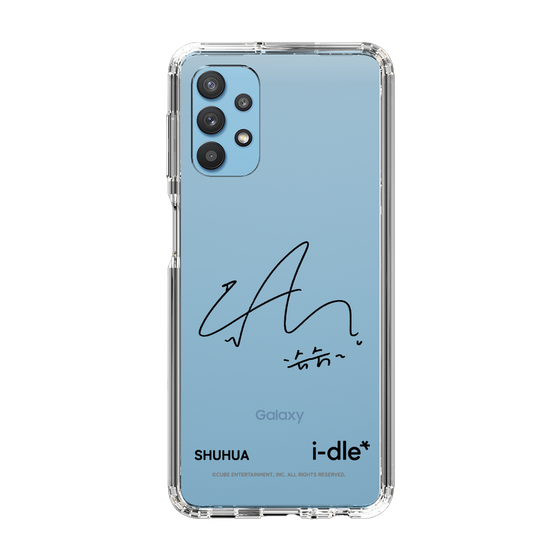 スリムプロテクションケース［ 2025 i-dle first japan tour - 手書きサイン - SHUHUA ］