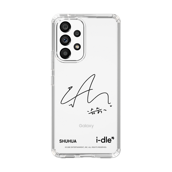 スリムプロテクションケース［ 2025 i-dle first japan tour - 手書きサイン - SHUHUA ］