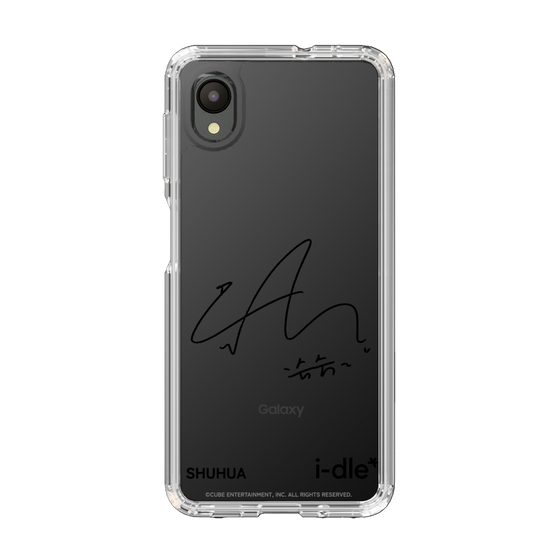 スリムプロテクションケース［ 2025 i-dle first japan tour - 手書きサイン - SHUHUA ］