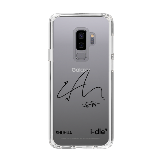 スリムプロテクションケース［ 2025 i-dle first japan tour - 手書きサイン - SHUHUA ］