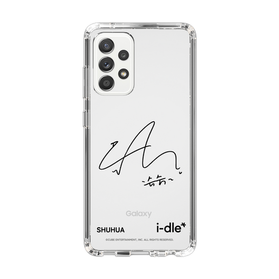 スリムプロテクションケース［ 2025 i-dle first japan tour - 手書きサイン - SHUHUA ］