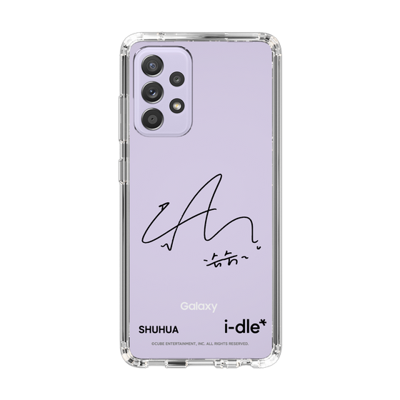 スリムプロテクションケース［ 2025 i-dle first japan tour - 手書きサイン - SHUHUA ］
