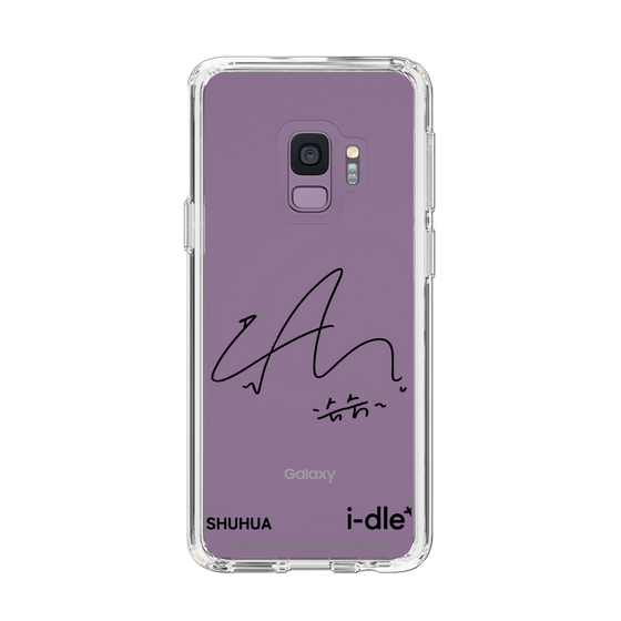 スリムプロテクションケース［ 2025 i-dle first japan tour - 手書きサイン - SHUHUA ］