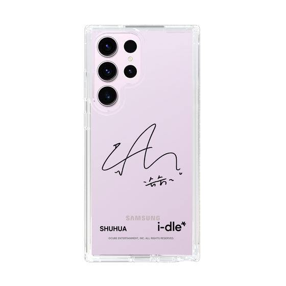 スリムプロテクションケース［ 2025 i-dle first japan tour - 手書きサイン - SHUHUA ］