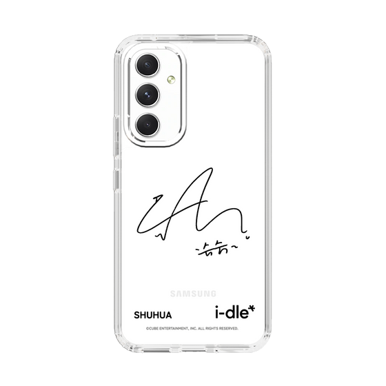 スリムプロテクションケース［ 2025 i-dle first japan tour - 手書きサイン - SHUHUA ］