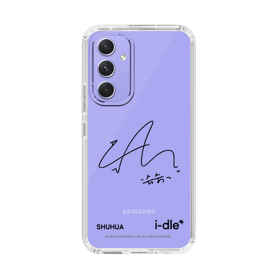 スリムプロテクションケース［ 2025 i-dle first japan tour - 手書きサイン - SHUHUA ］