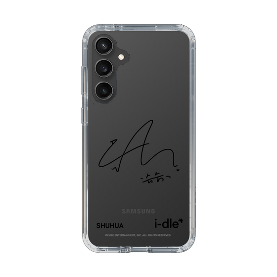 スリムプロテクションケース［ 2025 i-dle first japan tour - 手書きサイン - SHUHUA ］