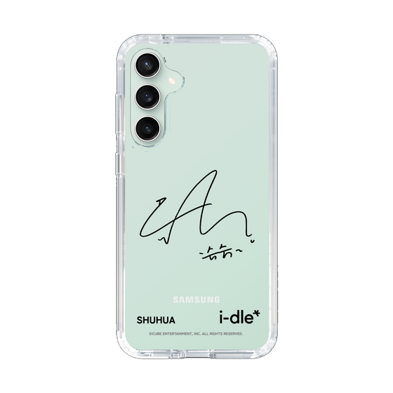 スリムプロテクションケース［ 2025 i-dle first japan tour - 手書きサイン - SHUHUA ］