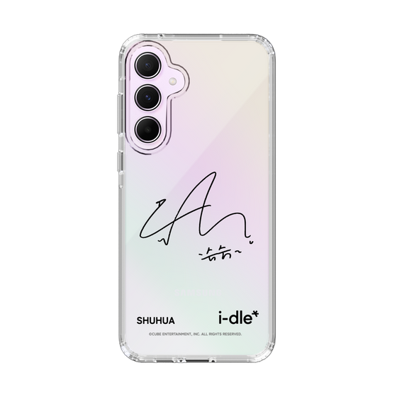 スリムプロテクションケース［ 2025 i-dle first japan tour - 手書きサイン - SHUHUA ］