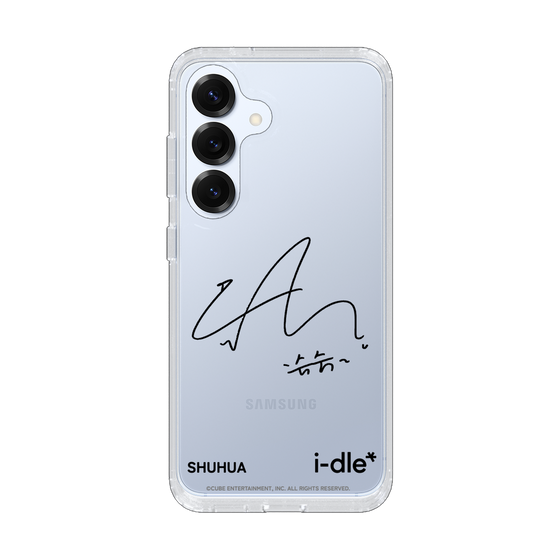 スリムプロテクションケース［ 2025 i-dle first japan tour - 手書きサイン - SHUHUA ］