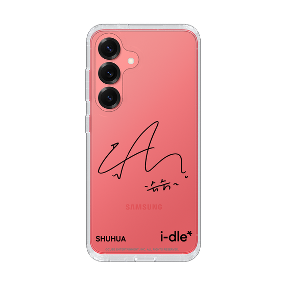 スリムプロテクションケース［ 2025 i-dle first japan tour - 手書きサイン - SHUHUA ］