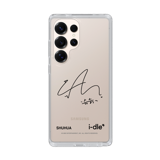 スリムプロテクションケース［ 2025 i-dle first japan tour - 手書きサイン - SHUHUA ］