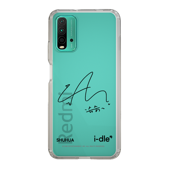 スリムプロテクションケース［ 2025 i-dle first japan tour - 手書きサイン - SHUHUA ］