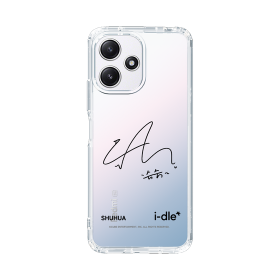 スリムプロテクションケース［ 2025 i-dle first japan tour - 手書きサイン - SHUHUA ］
