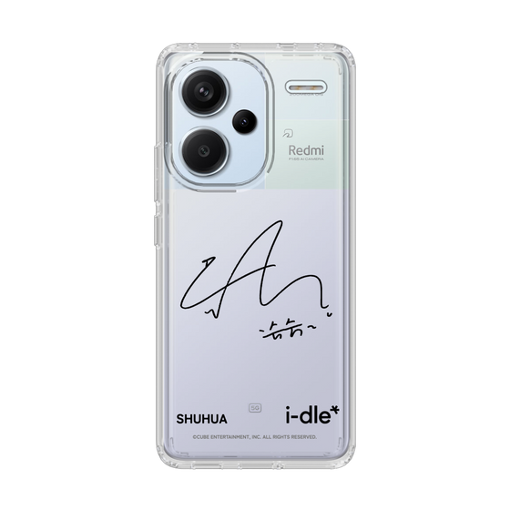 スリムプロテクションケース［ 2025 i-dle first japan tour - 手書きサイン - SHUHUA ］