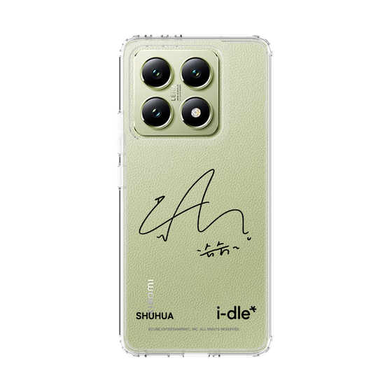 スリムプロテクションケース［ 2025 i-dle first japan tour - 手書きサイン - SHUHUA ］