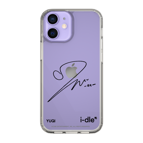 スリムプロテクションケース［ 2025 i-dle first japan tour - 手書きサイン - YUQI ］