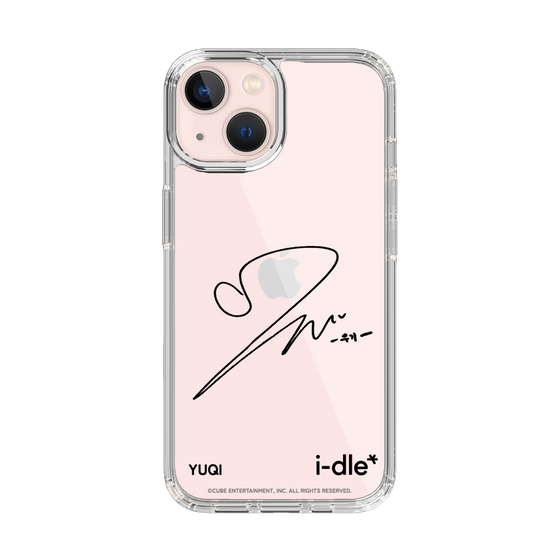 スリムプロテクションケース［ 2025 i-dle first japan tour - 手書きサイン - YUQI ］