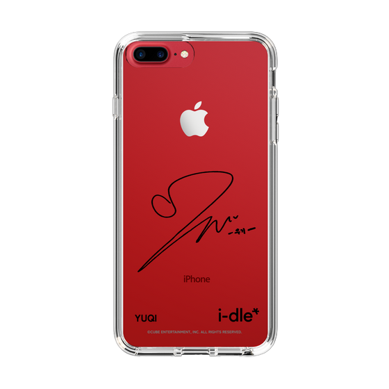 スリムプロテクションケース［ 2025 i-dle first japan tour - 手書きサイン - YUQI ］