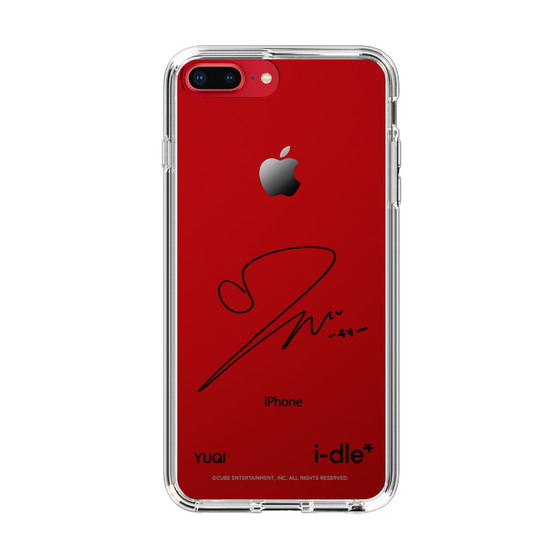 スリムプロテクションケース［ 2025 i-dle first japan tour - 手書きサイン - YUQI ］