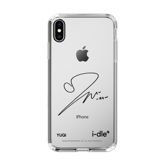 スリムプロテクションケース［ 2025 i-dle first japan tour - 手書きサイン - YUQI ］