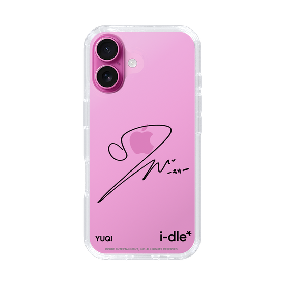 スリムプロテクションケース［ 2025 i-dle first japan tour - 手書きサイン - YUQI ］