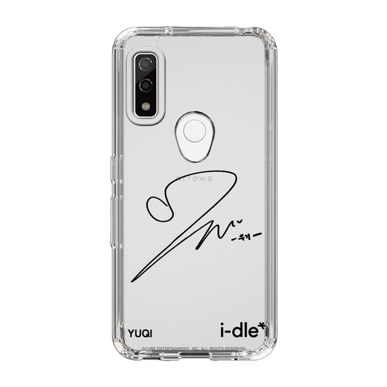 スリムプロテクションケース［ 2025 i-dle first japan tour - 手書きサイン - YUQI ］