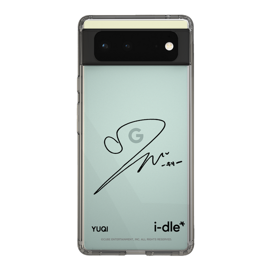 スリムプロテクションケース［ 2025 i-dle first japan tour - 手書きサイン - YUQI ］