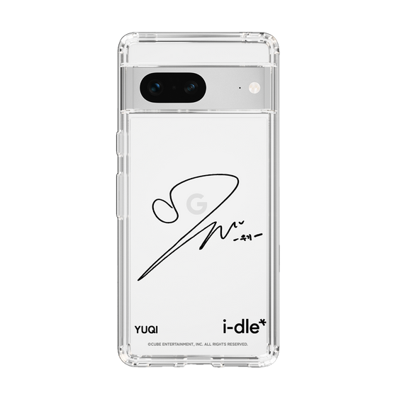 スリムプロテクションケース［ 2025 i-dle first japan tour - 手書きサイン - YUQI ］