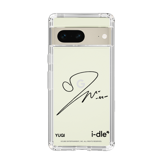 スリムプロテクションケース［ 2025 i-dle first japan tour - 手書きサイン - YUQI ］