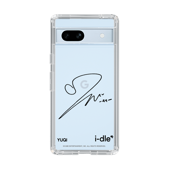 スリムプロテクションケース［ 2025 i-dle first japan tour - 手書きサイン - YUQI ］