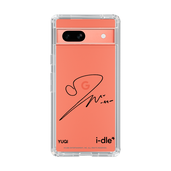 スリムプロテクションケース［ 2025 i-dle first japan tour - 手書きサイン - YUQI ］
